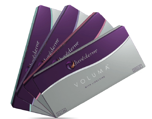 Juvederm（ジュビダーム）(VOBELLA / VOLIFT / VOLUMA / VOLITE)